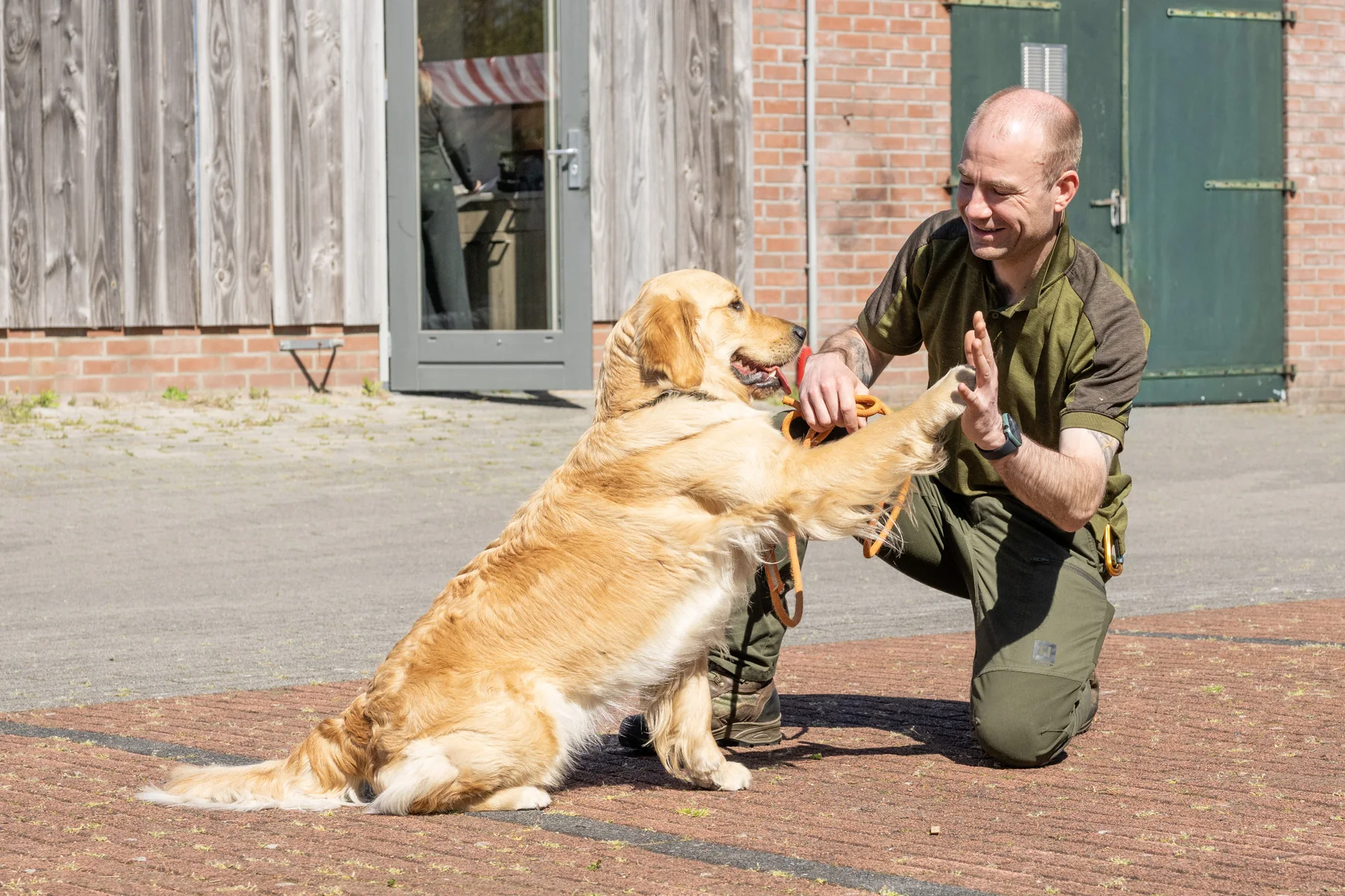 Wouter met Bailey