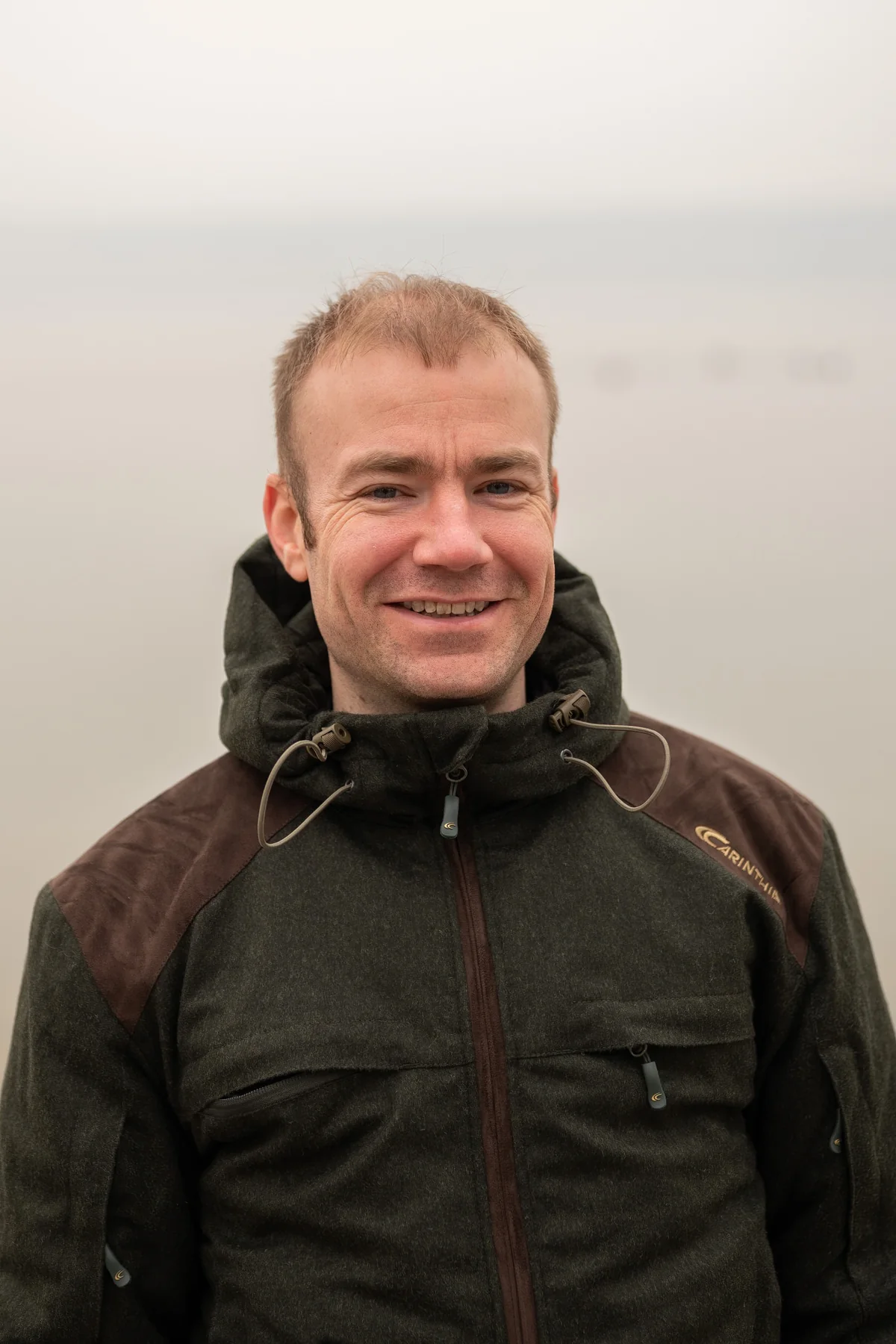 Wouter buiten in de natuur